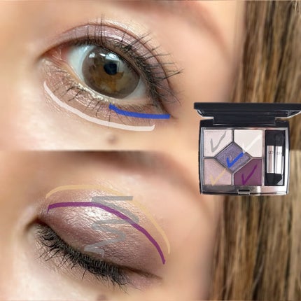 【旧】サンク クルール クチュール/Dior/アイシャドウパレットを使ったクチコミ(3枚目)