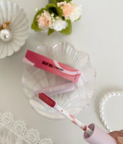 ウォータリー リップ ティント/DAISY DOLL by MARY QUANT/リップティントを使ったクチコミ(2枚目)