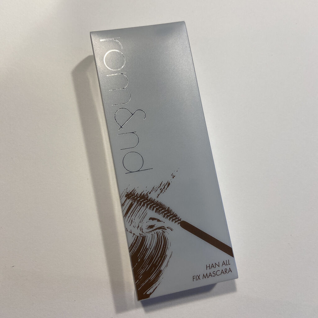 ハンオールフィックスマスカラ/rom&nd/マスカラを使ったクチコミ（2枚目）