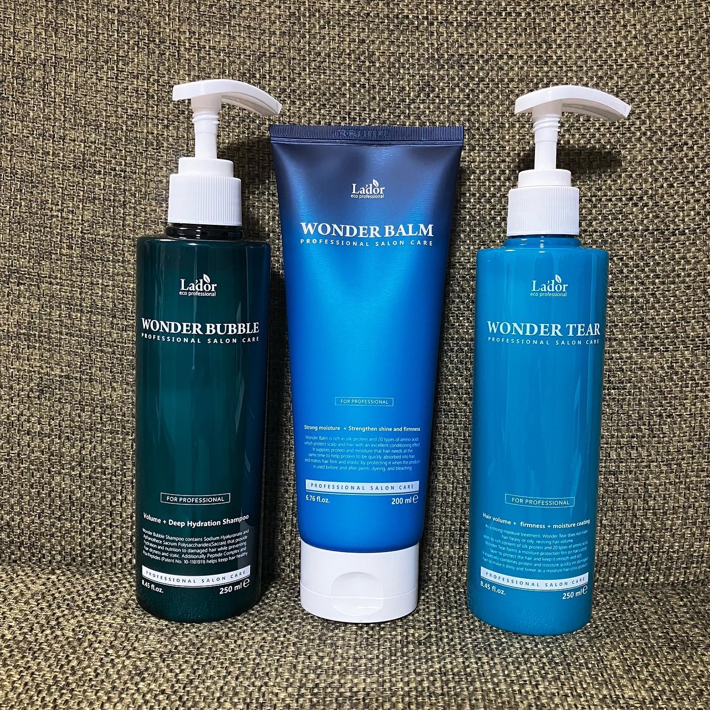 WONDER BALM/La'dor/洗い流すヘアトリートメントを使ったクチコミ（2枚目）