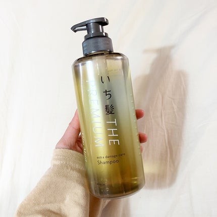 THE PREMIUM エクストラダメージケアシャンプー/トリートメント(シャイニーモイスト)/いち髪/市販シャンプーを使ったクチコミ(2枚目)