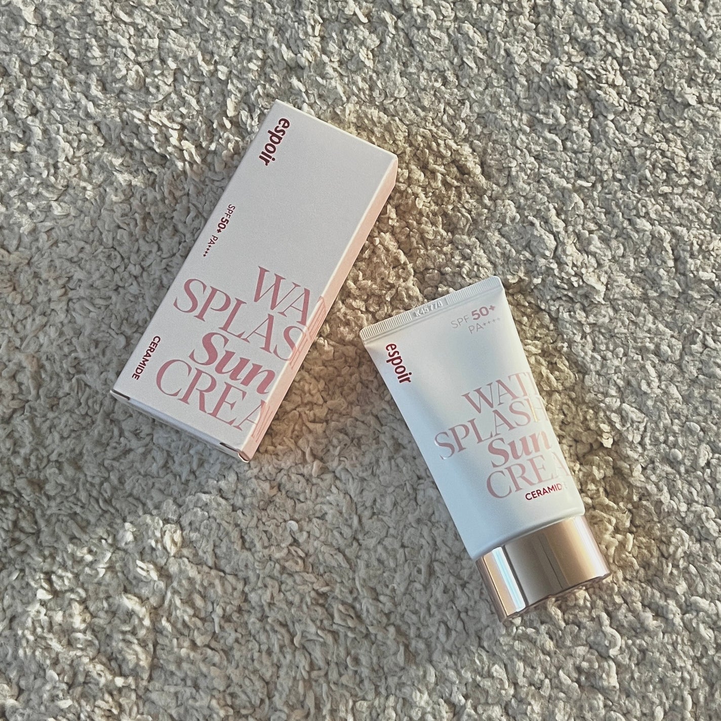 ウォータースプラッシュサンクリーム セラミド/espoir/日焼け止めクリームを使ったクチコミ(1枚目)
