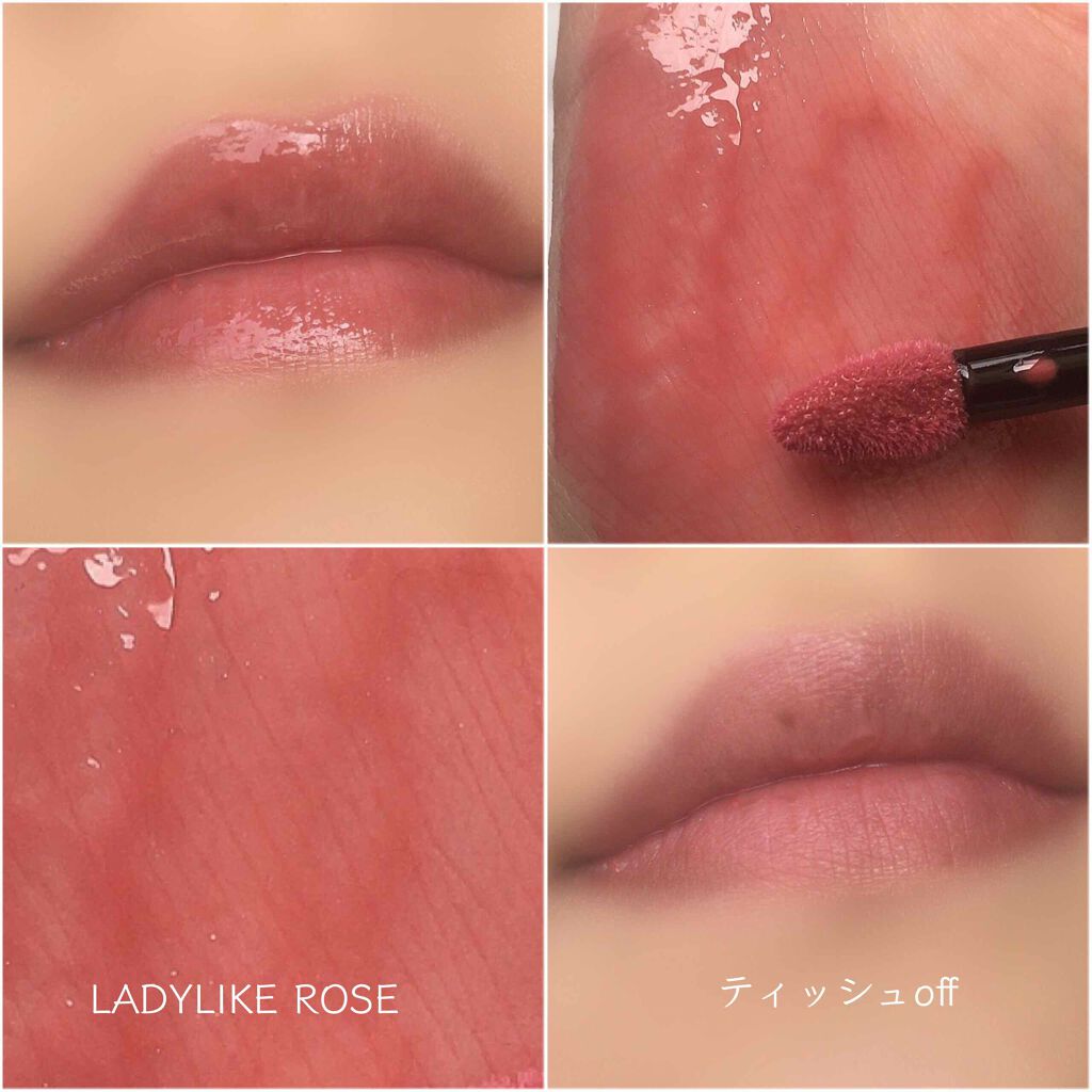 ブルーミングリップグロウ/CAROME./口紅を使ったクチコミ(3枚目)