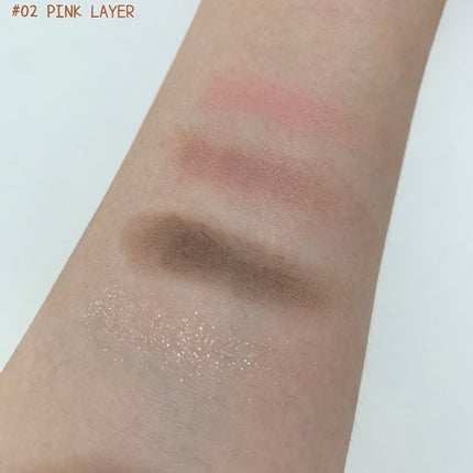 グリッターレイヤリングアイシャドウパレット/TWINKLE POP/アイシャドウパレットを使ったクチコミ(4枚目)