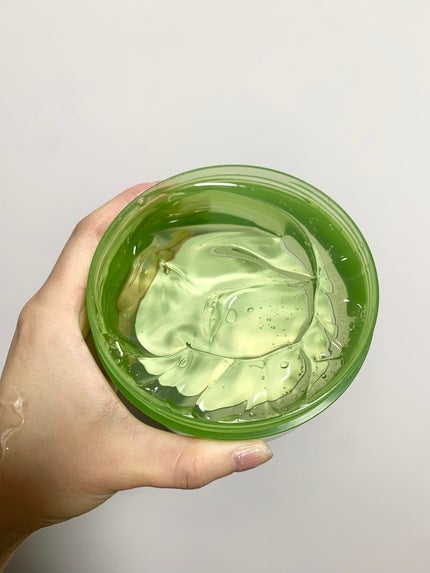 マイルド&モイスチャーアロエジェル/ネイチャーリパブリック/ボディローションを使ったクチコミ(3枚目)