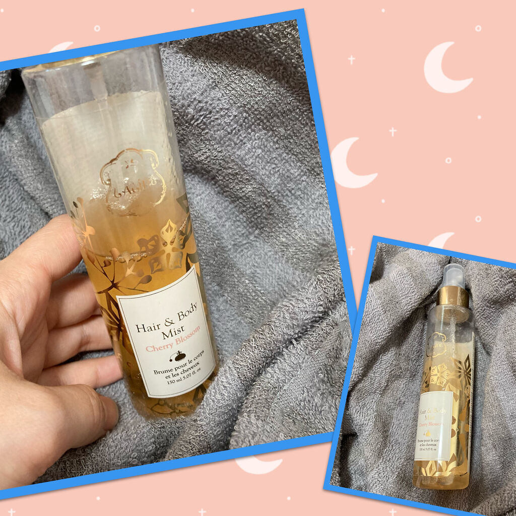 チェリーブロッサム ヘア＆ボディミスト/Laline/ヘアミストを使ったクチコミ（1枚目）