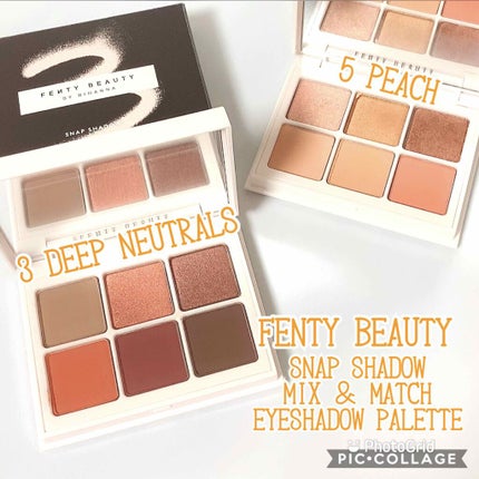 Snap shadows mix & match eyeshadow palette/FENTY BEAUTY BY RIHANNA/アイシャドウパレットを使ったクチコミ(1枚目)