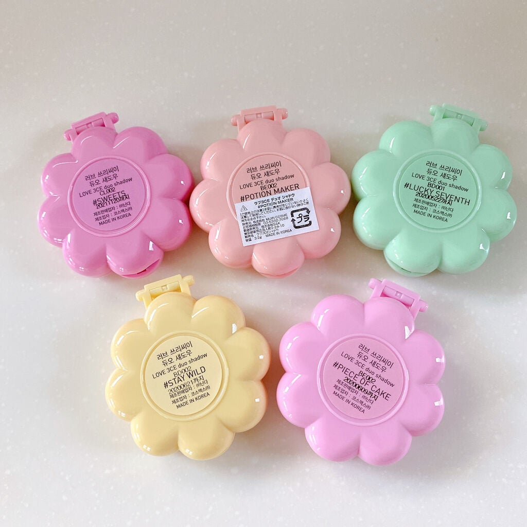 LOVE 3ce DUO SHADOW/3CE/アイシャドウパレットを使ったクチコミ(3枚目)