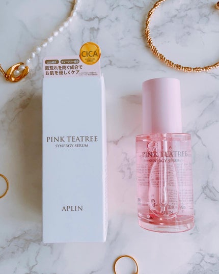 ピンクティーツリーシナジーセラム/APLIN/美容液を使ったクチコミ(3枚目)