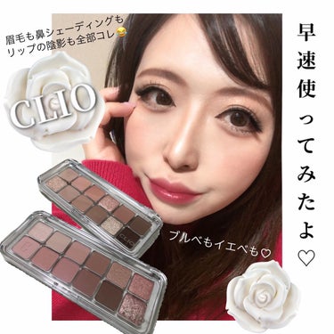 プロ アイ パレット エアー/CLIO/アイシャドウパレットを使ったクチコミ（1枚目）