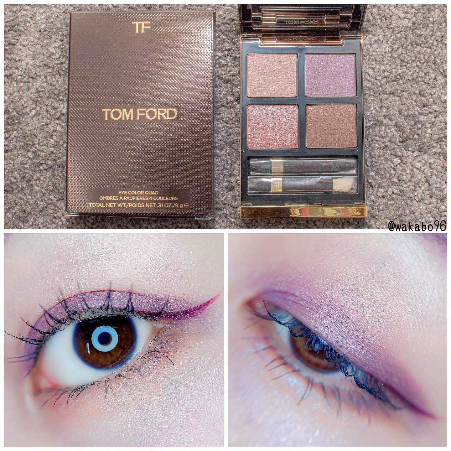 アイ カラー クォード/TOM FORD BEAUTY/アイシャドウパレットを使ったクチコミ（1枚目）