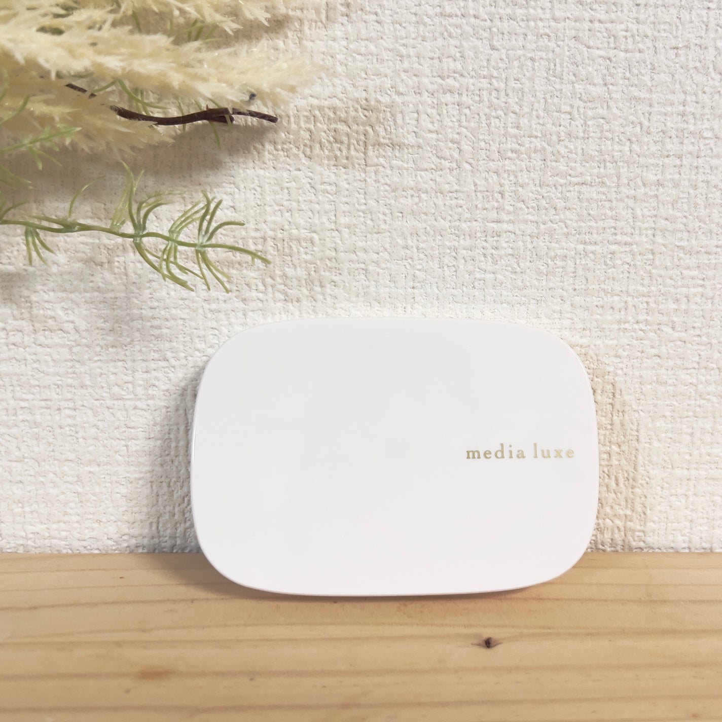 パウダーファンデーション/media luxe/パウダーファンデーションを使ったクチコミ(1枚目)