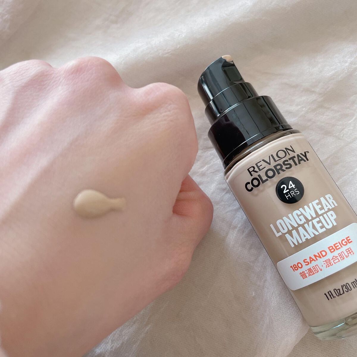 カラーステイ ロングウェア メイクアップ/REVLON/リキッドファンデーションを使ったクチコミ(3枚目)