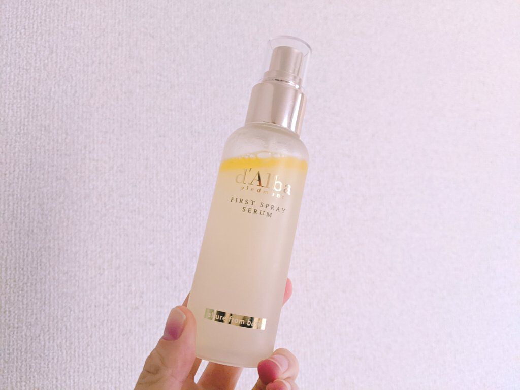 ダルバ ホワイトトリュフファーストスプレーセラム/ダルバ/ミスト状化粧水を使ったクチコミ（2枚目）