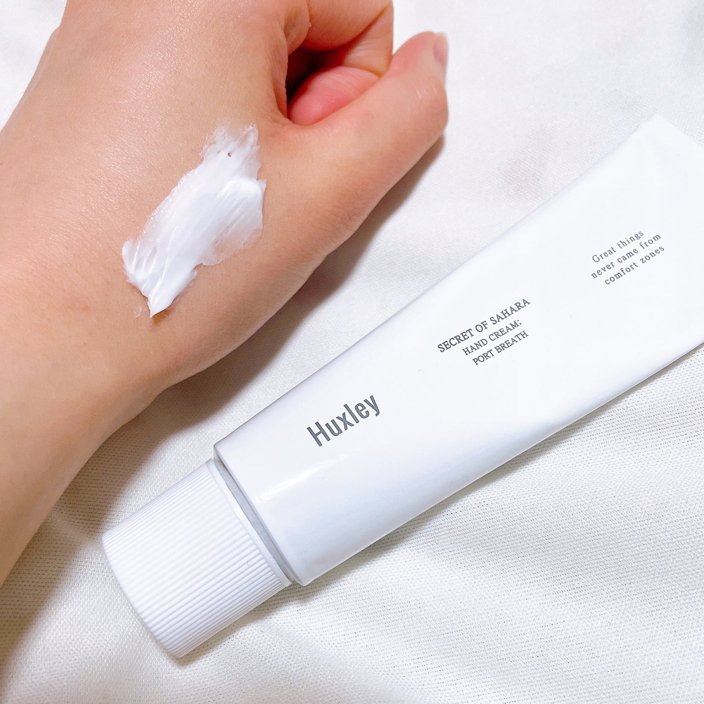 ハンドクリーム ; ベルベルポートレート/Huxley/ハンドクリームを使ったクチコミ(3枚目)