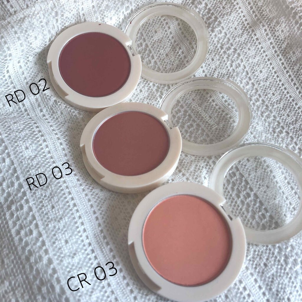 シングルブラッシャー/the SAEM/パウダーチークを使ったクチコミ（3枚目）