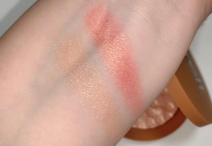 Digital Dust Duo Blush /Melt Cosmetics/パウダーチークを使ったクチコミ(4枚目)
