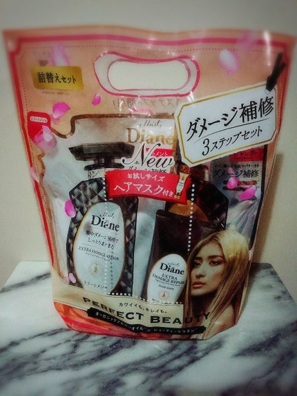 パーフェクトビューティ モイストダイアン エクストラダメージリペア シャンプー/トリートメント/ダイアン/市販シャンプーを使ったクチコミ(3枚目)