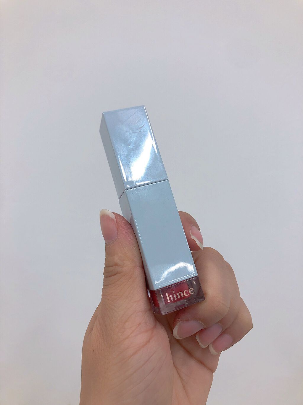 ムードインハンサーリキッドグロウ 03 トゥルーモーメント/hince/口紅を使ったクチコミ（2枚目）