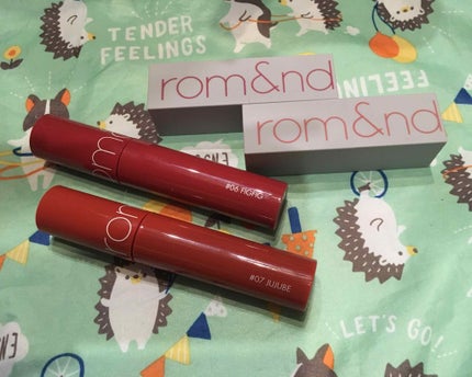 ゼログラムマットリップスティック/rom&nd/口紅を使ったクチコミ(1枚目)