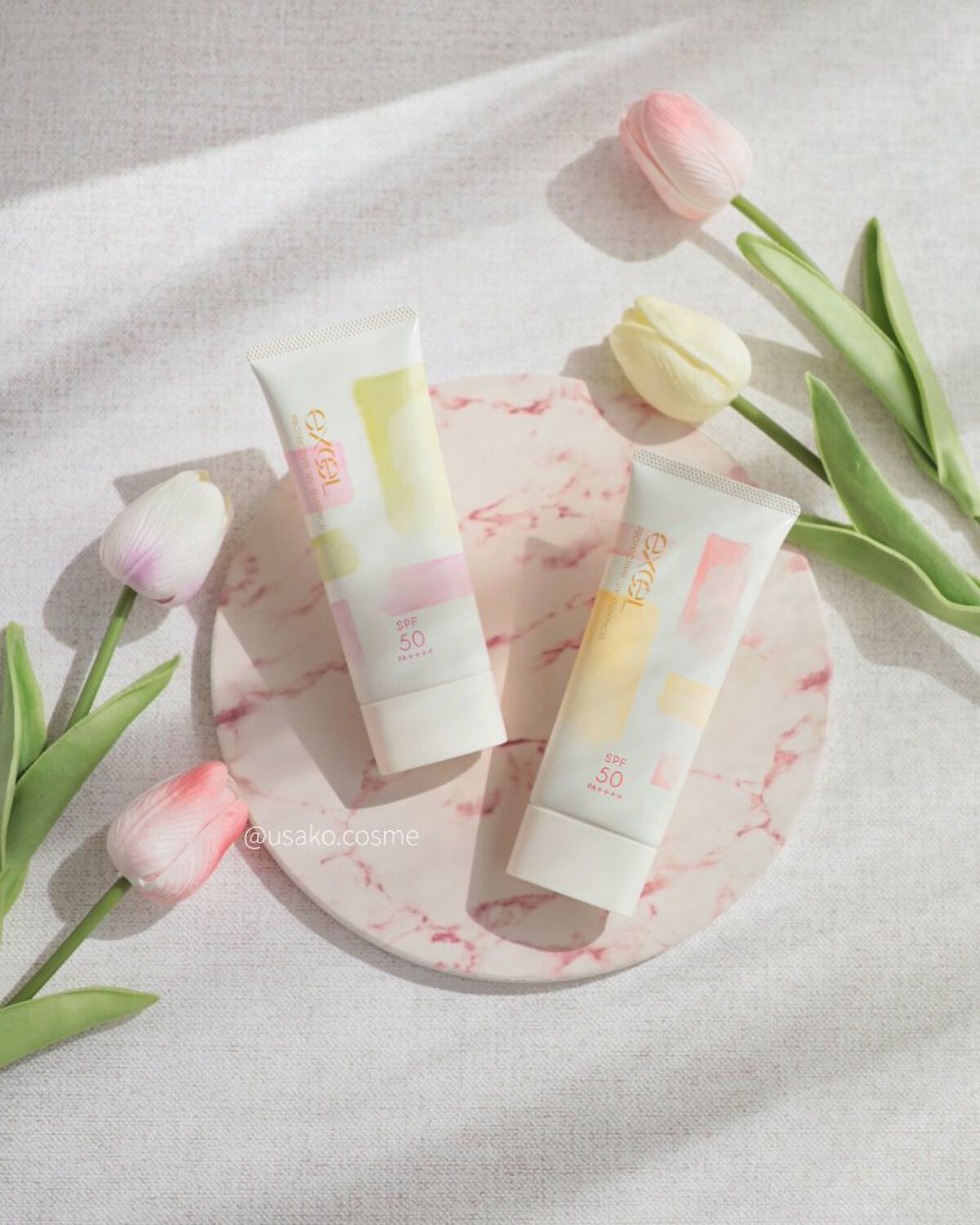 プロテクティブ UVエッセンス/excel/日焼け止めローションを使ったクチコミ（1枚目）