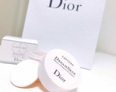 カプチュール ドリームスキン モイスト クッション SPF50 /PA+++ /Dior/クッションファンデーションを使ったクチコミ（1枚目）