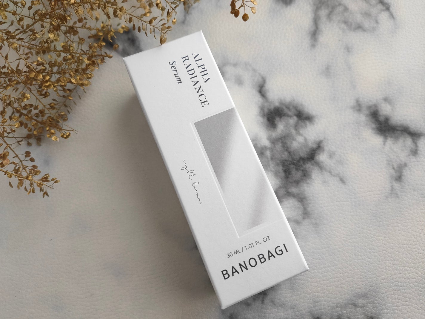 アルファラディアンスグローセラム/BANOBAGI/美容液を使ったクチコミ(4枚目)