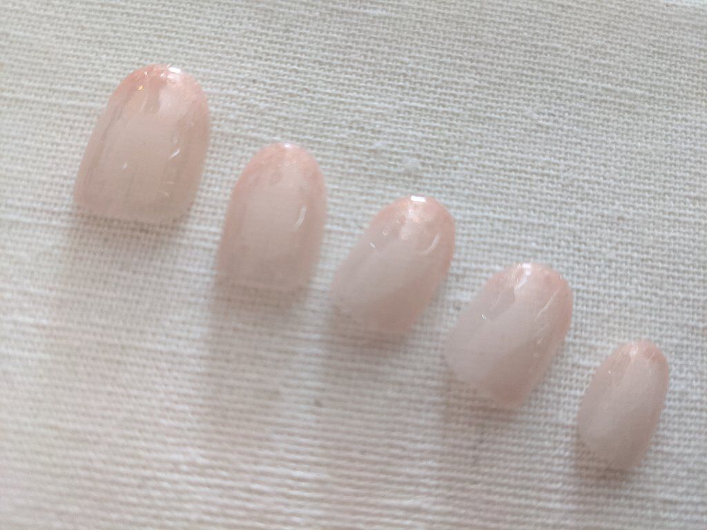 ジェルネイル（ライト対応）/セリア/ジェルネイルを使ったクチコミ（1枚目）