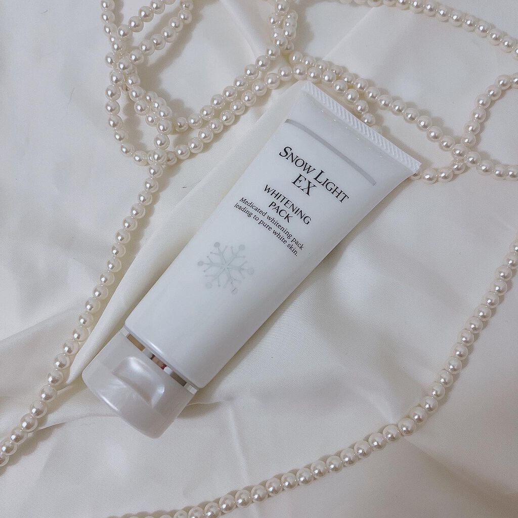 スノーライトEX<チューブ>/VITOWA/洗い流すパック・マスクを使ったクチコミ（1枚目）