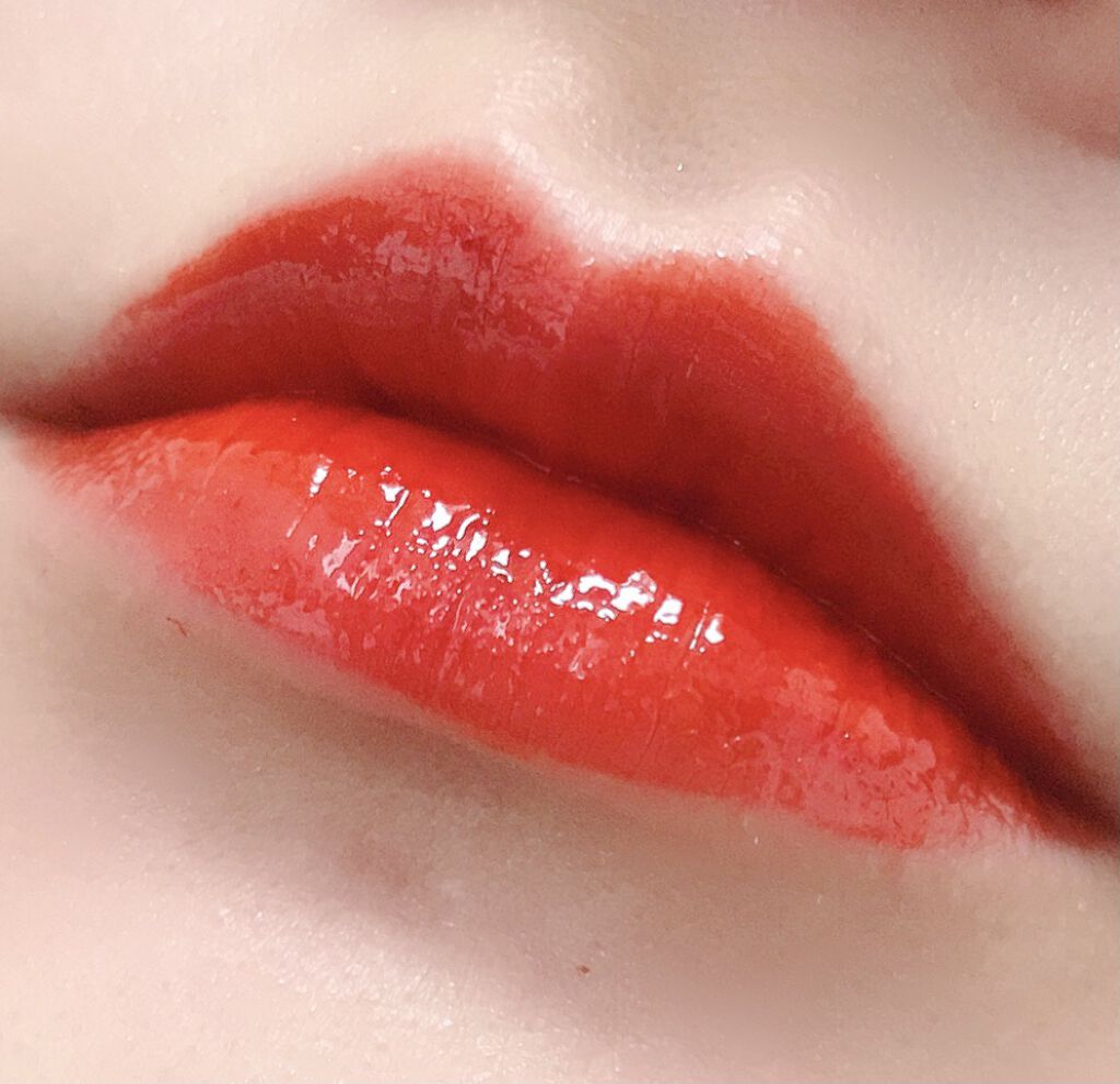 ホリカホリカ ハートクラッシュグローティントエアー/HOLIKA HOLIKA/リップティントを使ったクチコミ（3枚目）