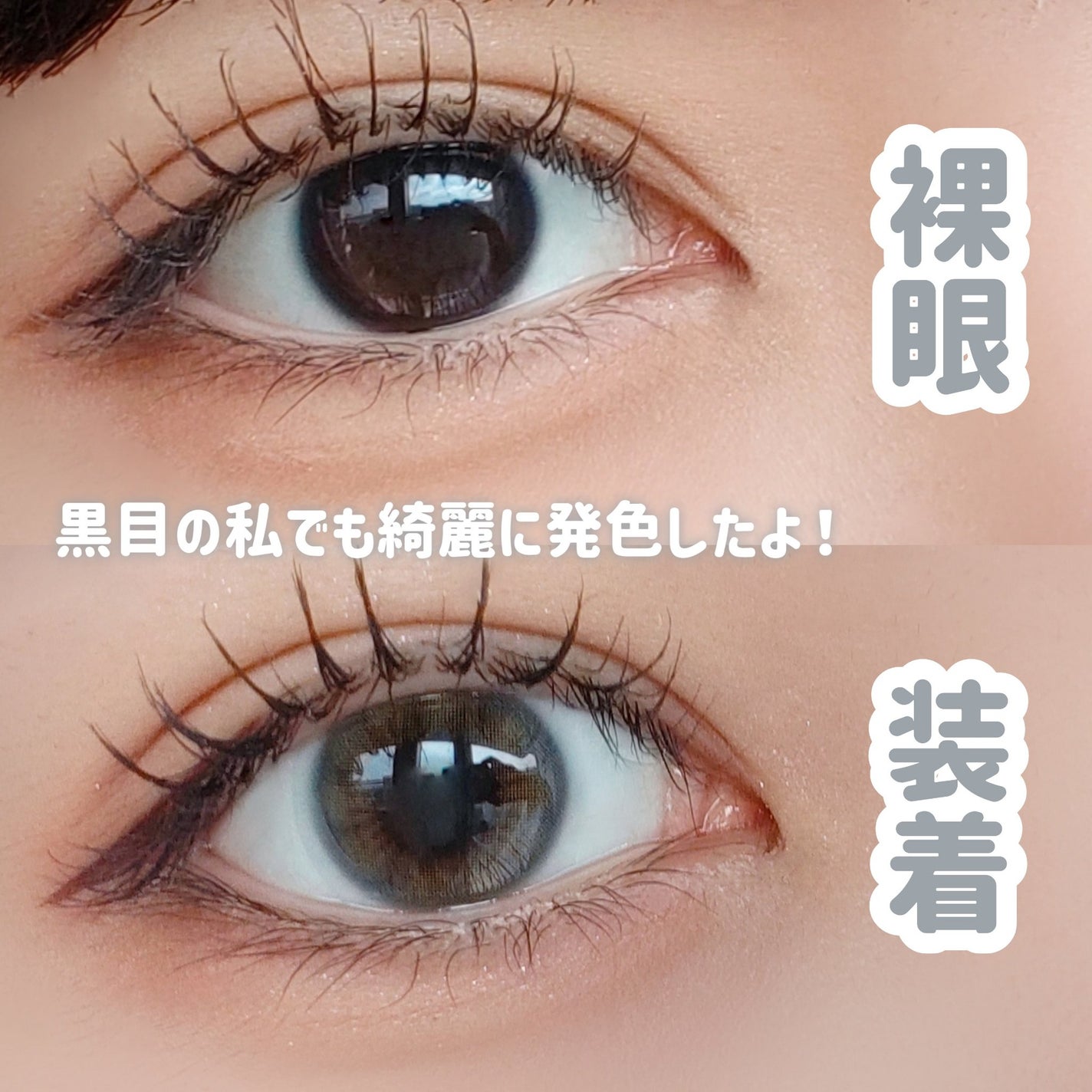 perse 1day/perse/ワンデー(1DAY)カラコンを使ったクチコミ(3枚目)