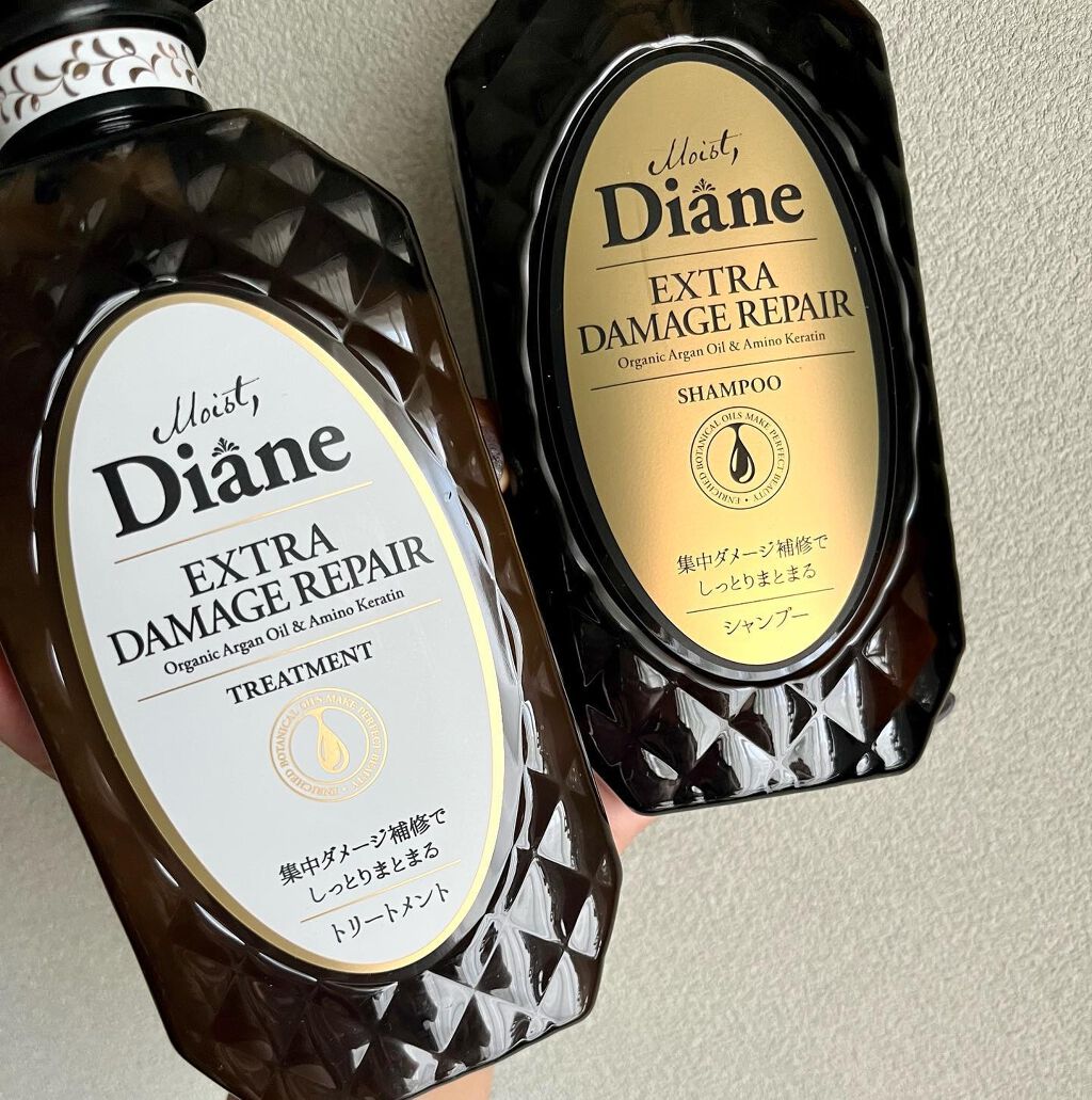パーフェクトビューティ モイストダイアン エクストラダメージリペア シャンプー/トリートメント/ダイアン/市販シャンプーを使ったクチコミ(1枚目)