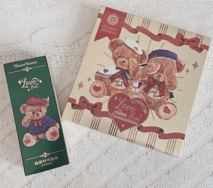 Love Bear 9色 アイシャドウパレット/FlowerKnows/アイシャドウパレットを使ったクチコミ(7枚目)