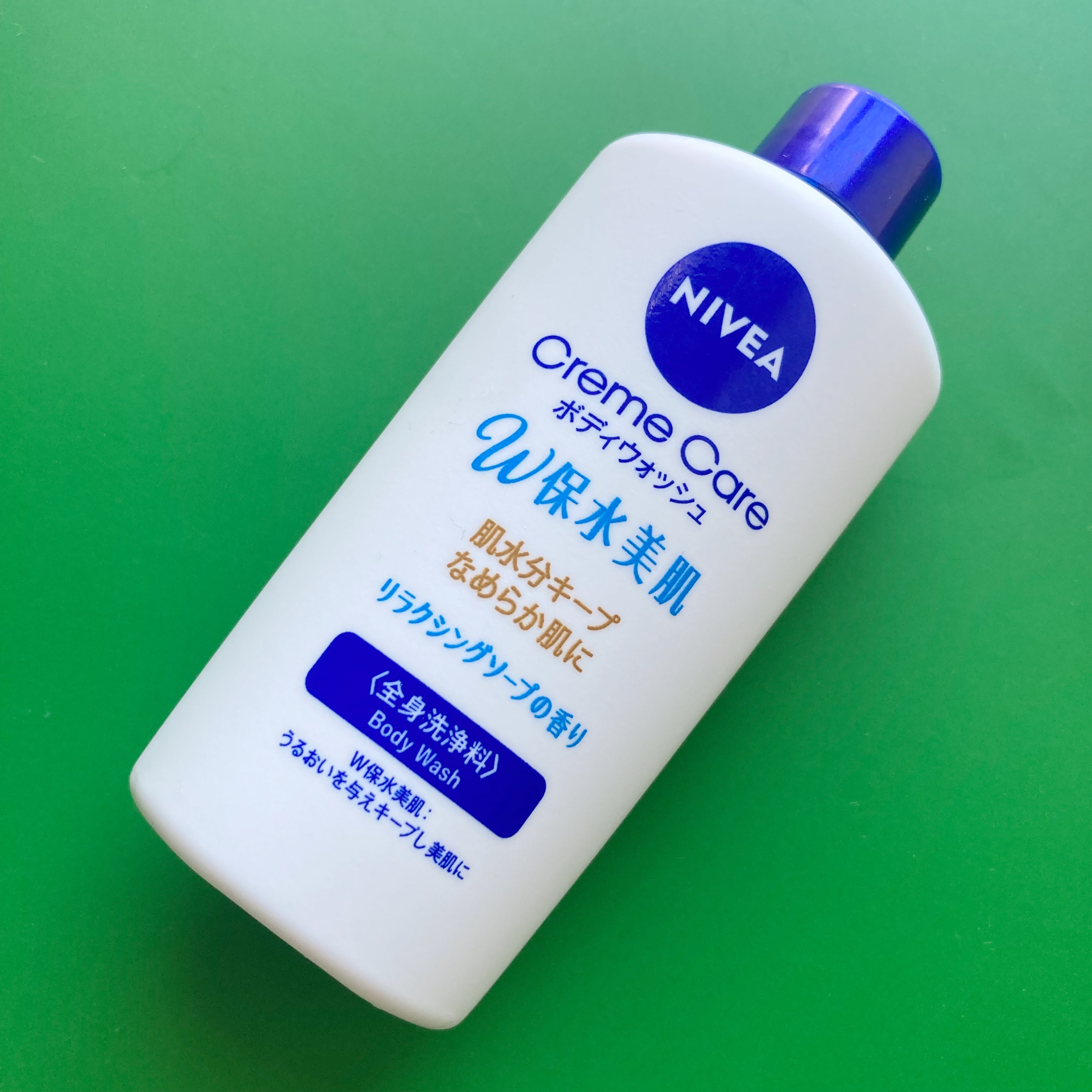 クリームケア ボディウォッシュ W保水美肌 リラクシングソープの香り/ニベア/ボディソープを使ったクチコミ（1枚目）