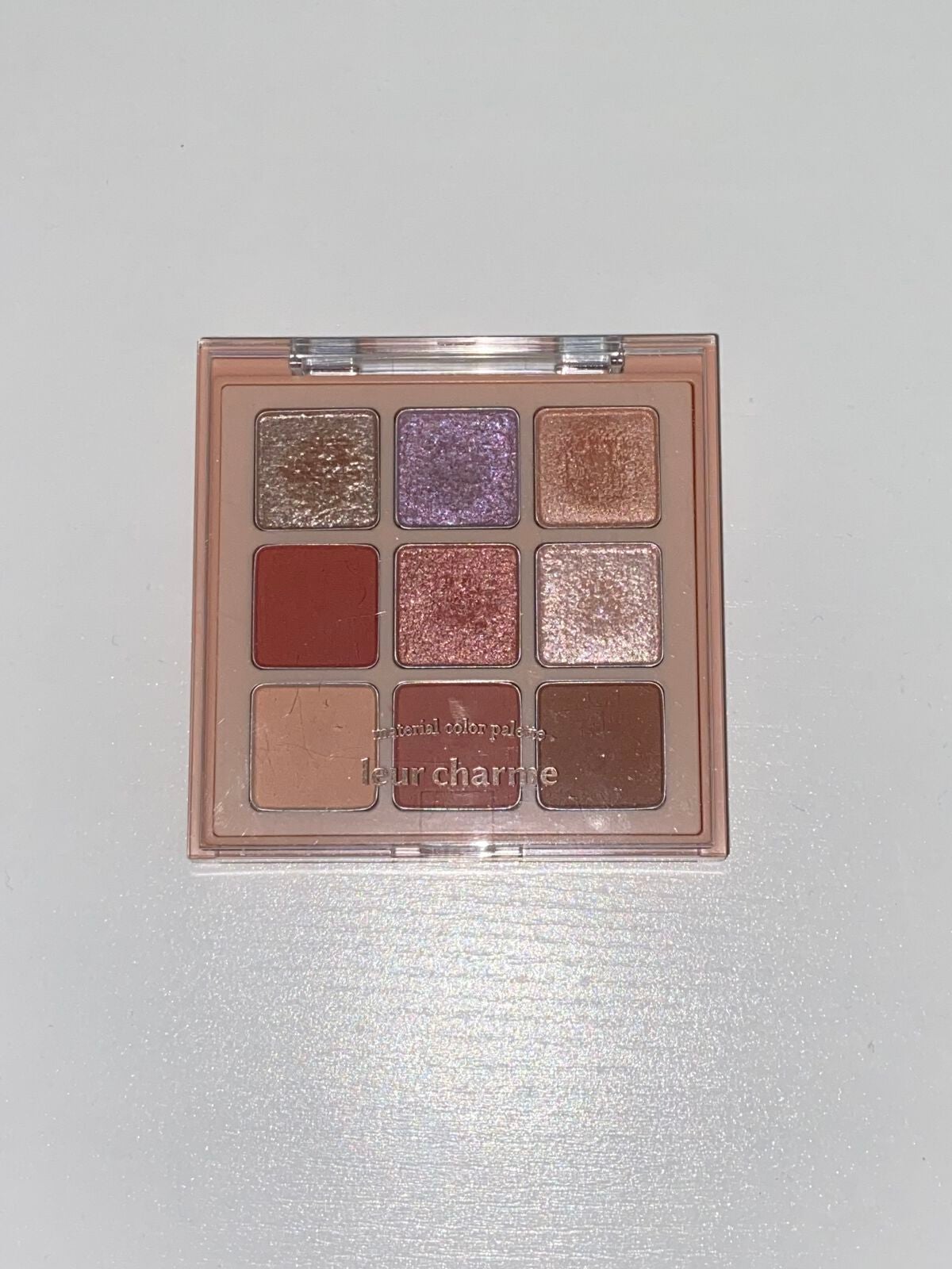 マテリアルカラーパレット/leur charme/アイシャドウパレットを使ったクチコミ(3枚目)