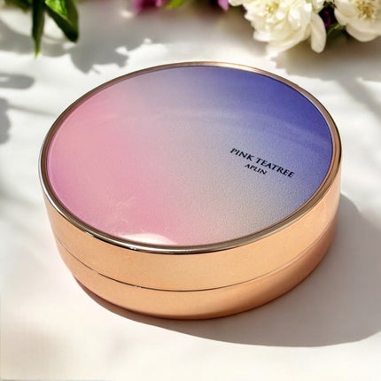 ピンクティーツリーカバープライマークッション/APLIN/クッションファンデーションを使ったクチコミ(7枚目)