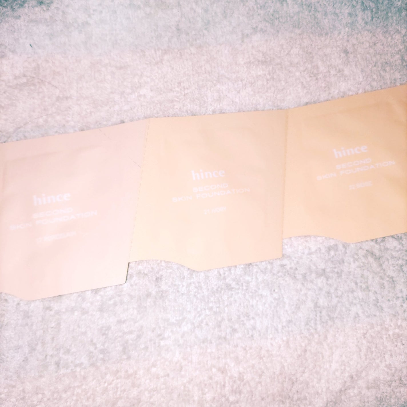 セカンドスキンファンデーション/hince/リキッドファンデーションを使ったクチコミ(1枚目)
