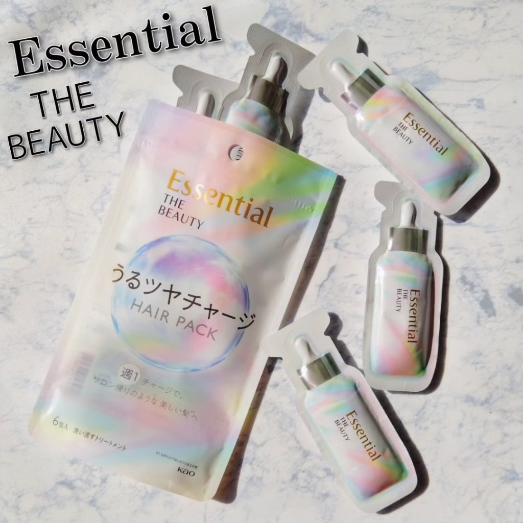 ザビューティ うるツヤチャージヘアパック/エッセンシャル/ヘアマスク・ヘアパックを使ったクチコミ（1枚目）