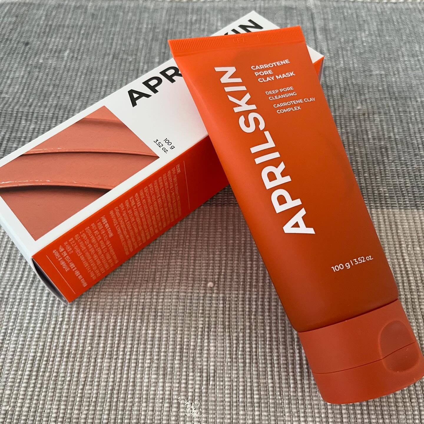 カロテン毛穴レスクレイパック/APRILSKIN/洗い流すパック・マスクを使ったクチコミ（1枚目）