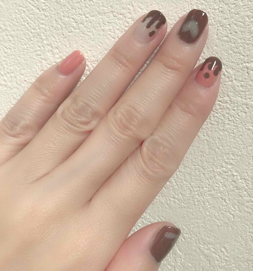 カラフルネイルズ/キャンメイク/マニキュアを使ったクチコミ(3枚目)