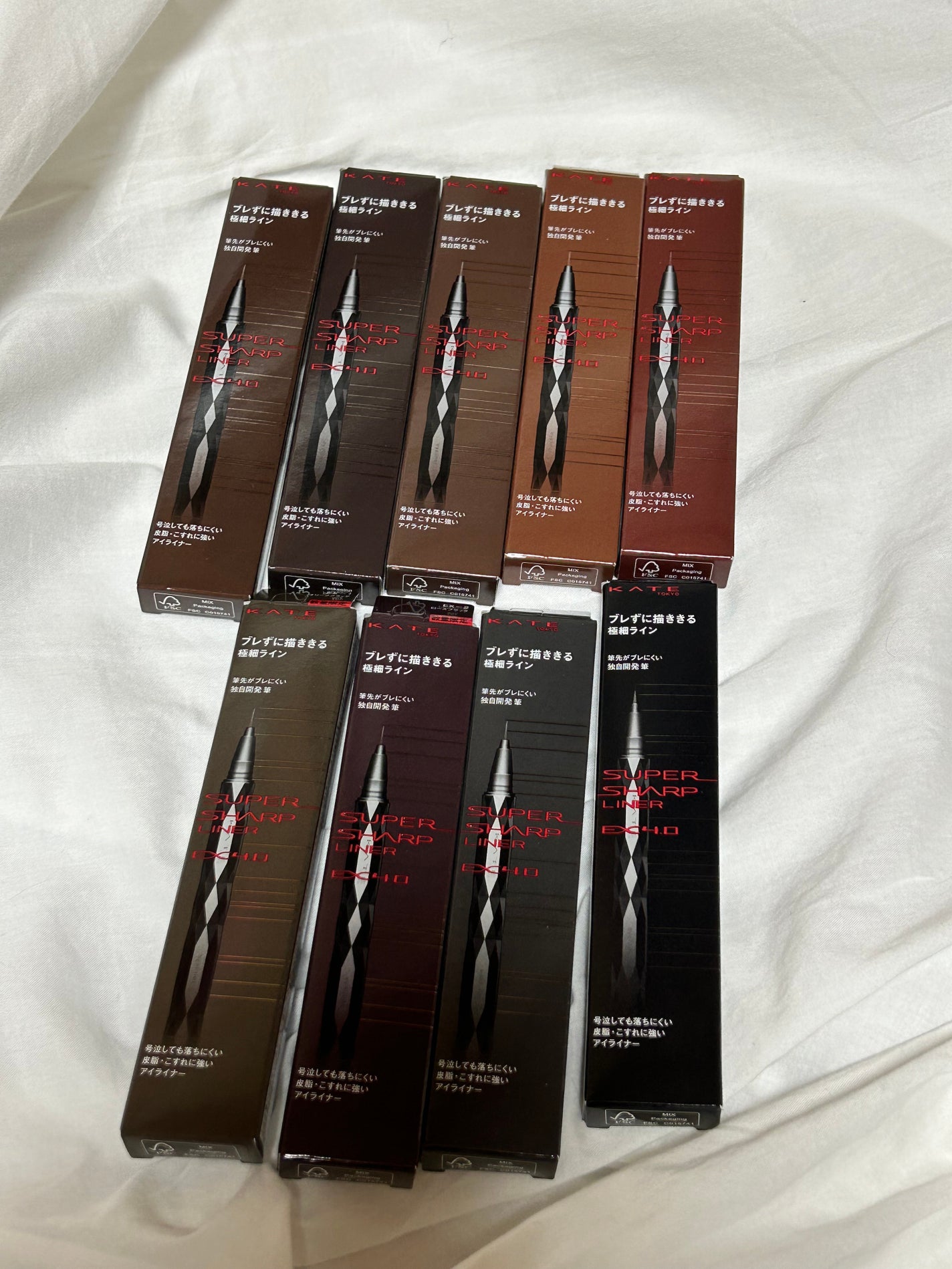 スーパーシャープライナーEX4.0/KATE/リキッドアイライナーを使ったクチコミ(1枚目)