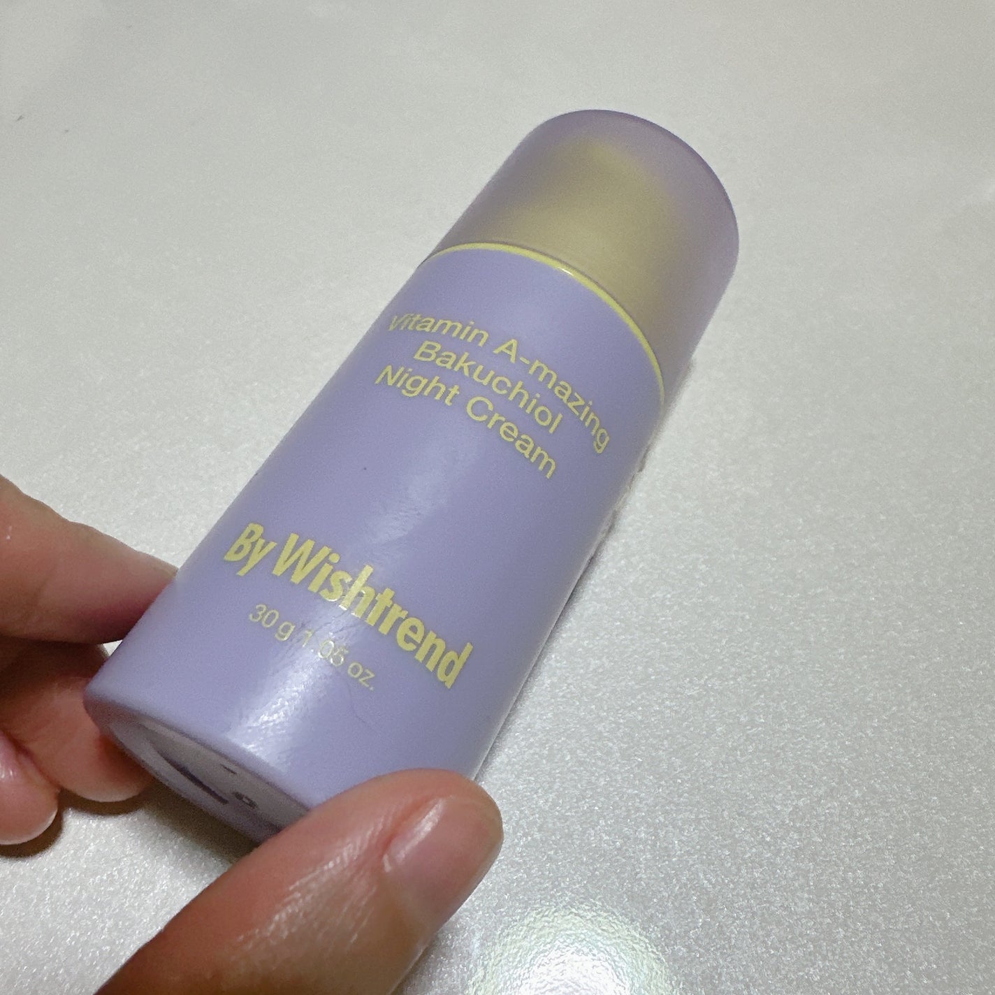 ビタミンA-mazingバクチオールナイトクリーム/By Wishtrend/フェイスクリームを使ったクチコミ(2枚目)