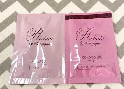 リシェール バイ ベネフィーク シャンプー/コンディショナー/BENEFIQUE/市販シャンプーを使ったクチコミ(1枚目)