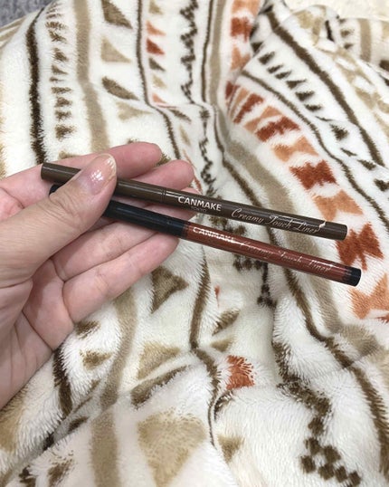 クリーミータッチライナー/キャンメイク/ジェルアイライナーを使ったクチコミ(1枚目)