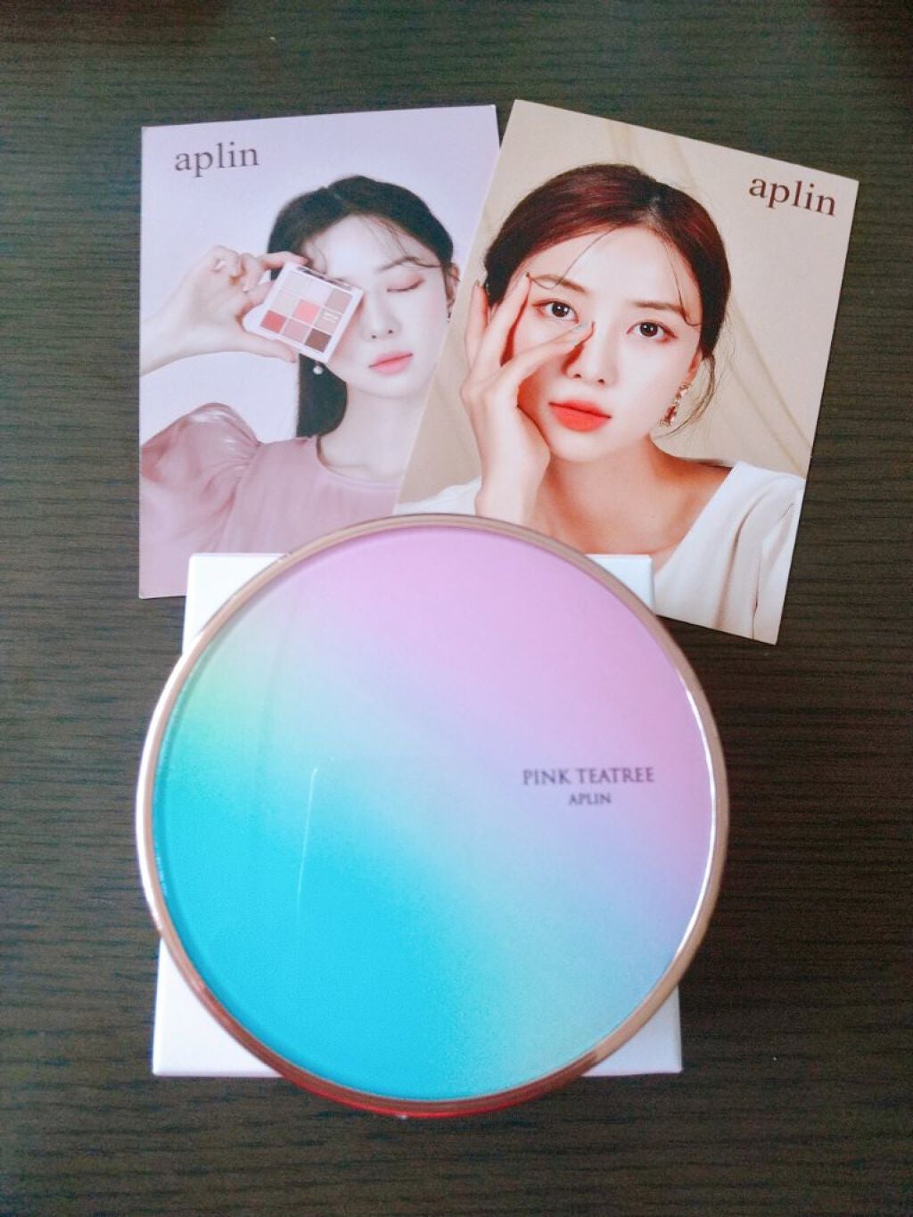 ピンクティーツリーカバークッション/APLIN/クッションファンデーションを使ったクチコミ(1枚目)