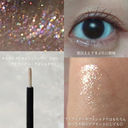 カネボウ アイカラーデュオ/KANEBO/アイシャドウパレットを使ったクチコミ(3枚目)