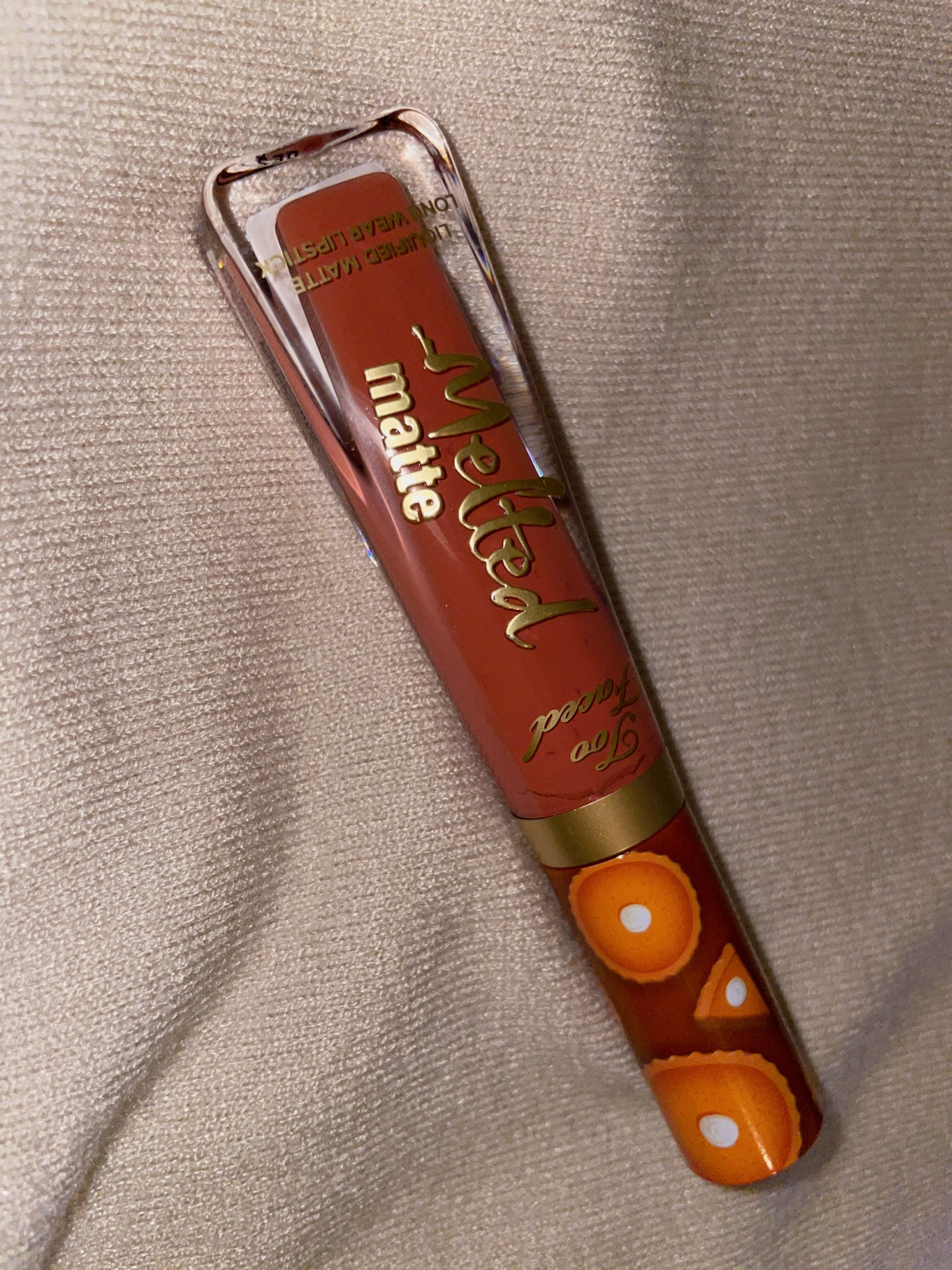 メルテッド リキッド マット ロングウェア リップスティック/Too Faced/口紅を使ったクチコミ(1枚目)