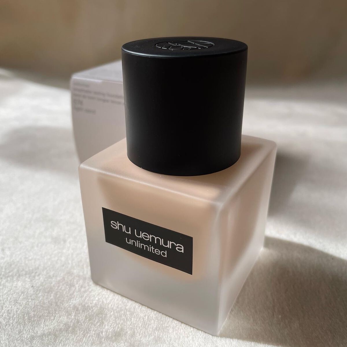 （旧）アンリミテッド ラスティング フルイド/shu uemura/リキッドファンデーションを使ったクチコミ（3枚目）