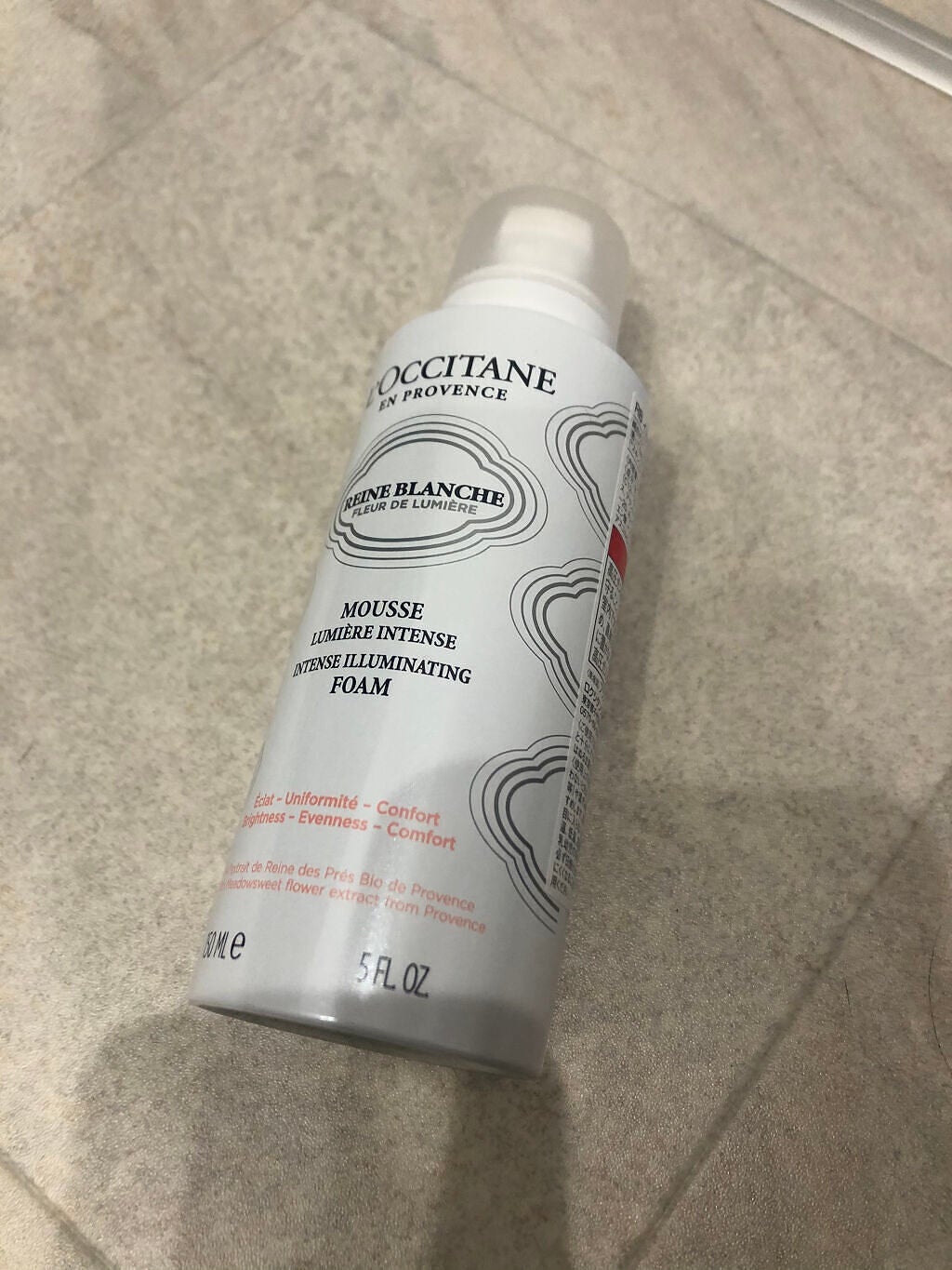 レーヌブランシュ イルミネイティングクレンジングフォーム/L'OCCITANE/泡洗顔を使ったクチコミ(1枚目)