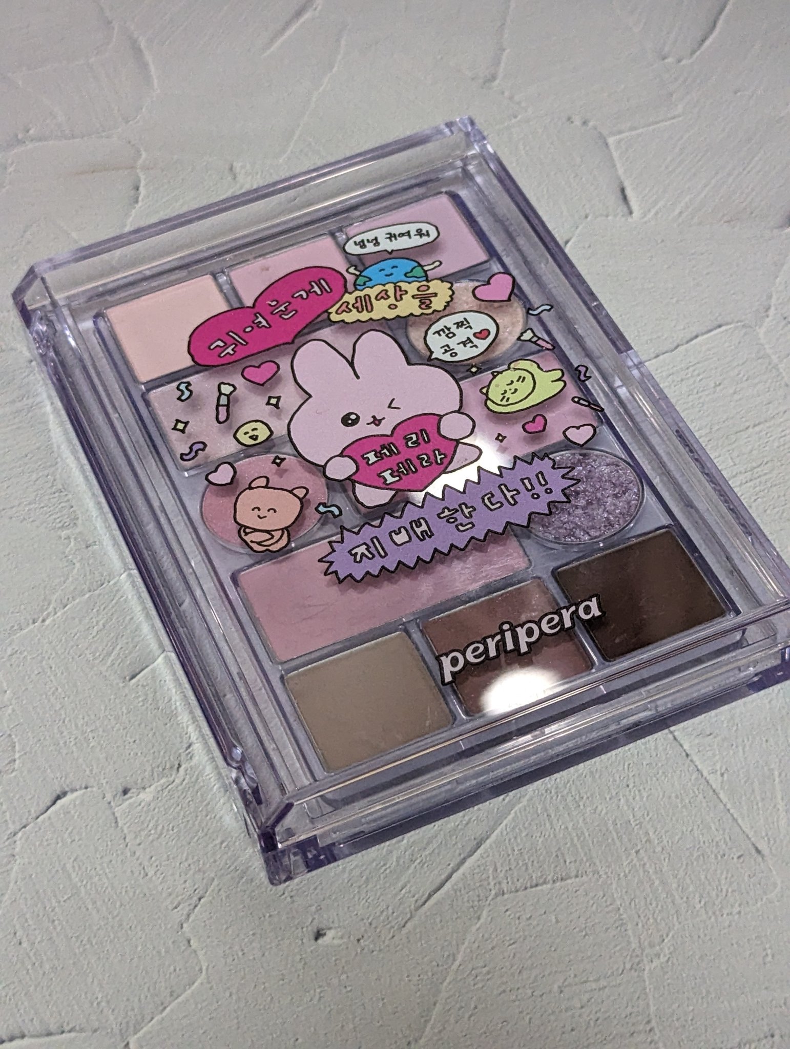 オールテイクムードテクニックパレット/PERIPERA/アイシャドウパレットを使ったクチコミ（2枚目）